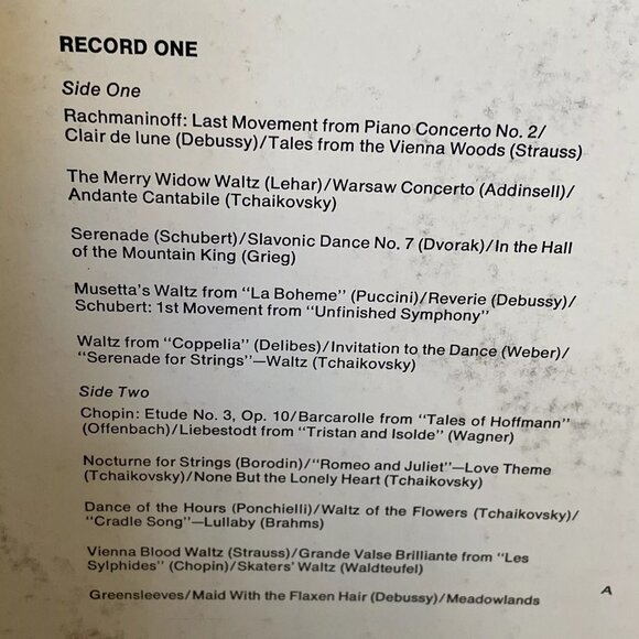 120 Music Masterpieces Highlights (Vinyl, 1971, 2x LP) Columbia House DMS 835-83 - Picture 4 of 12